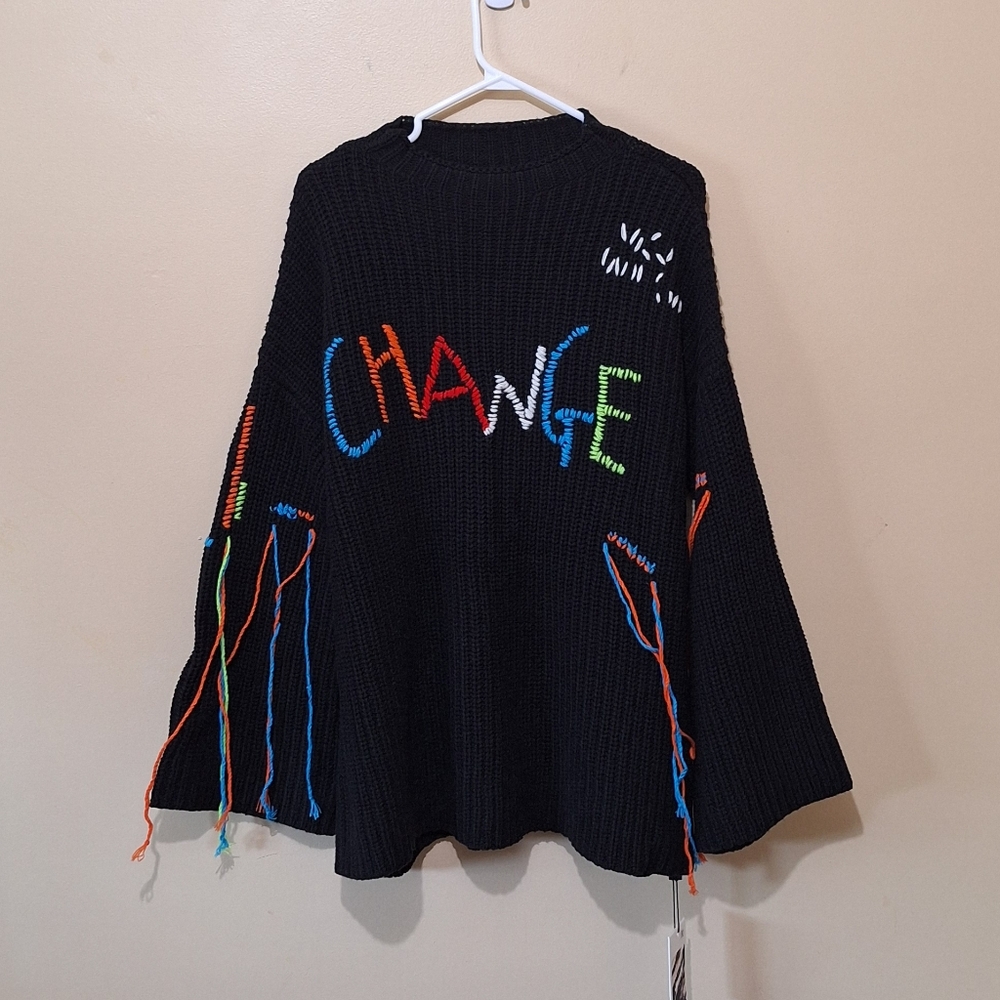 NWT Sasa Design Inc. Change Sweater